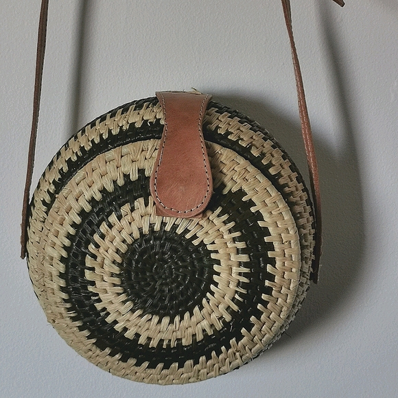 Handbags - Rattan bag hand made